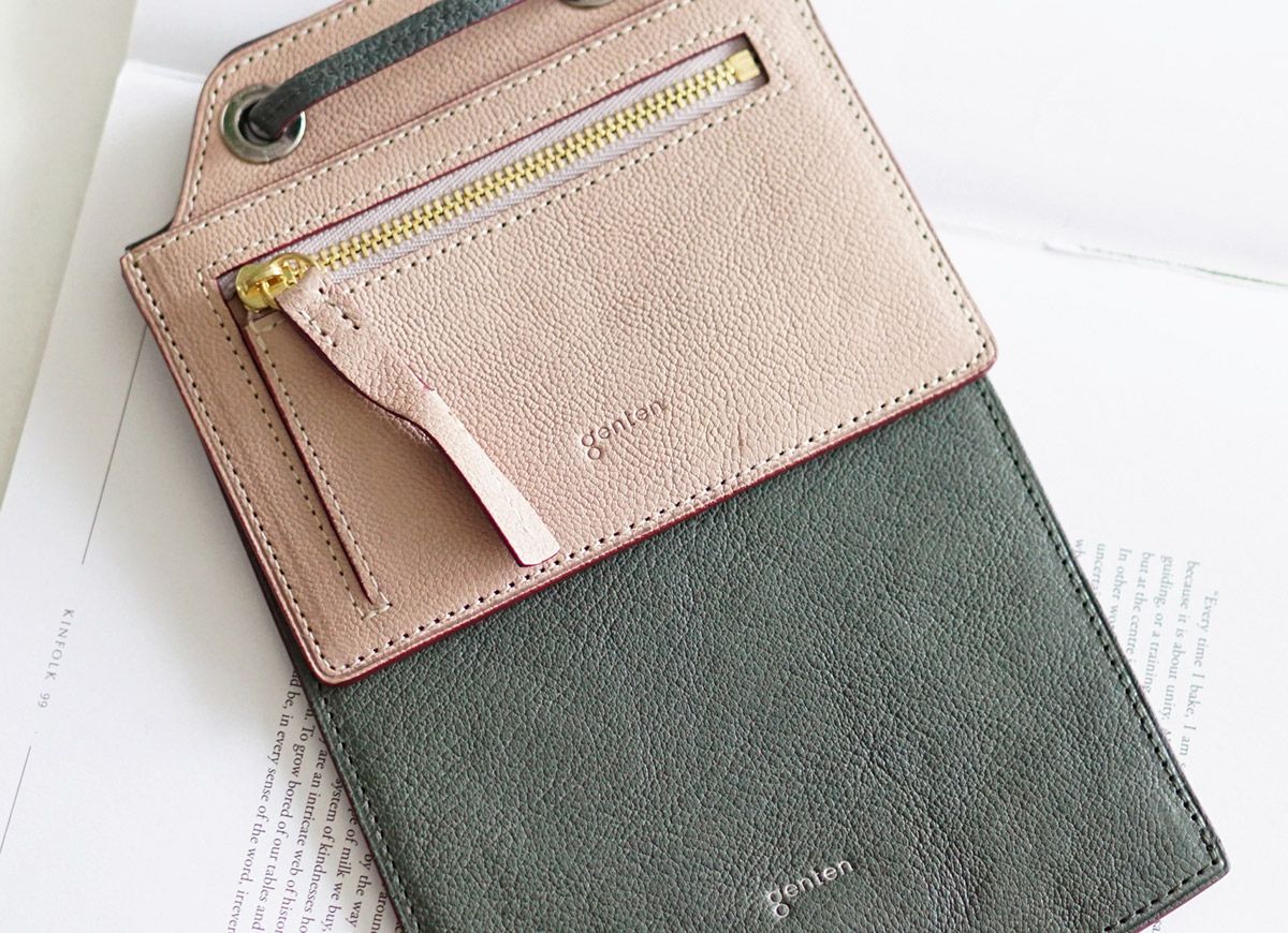 genten ゲンテン Nodo ノード スマホショルダーバッグ 43430