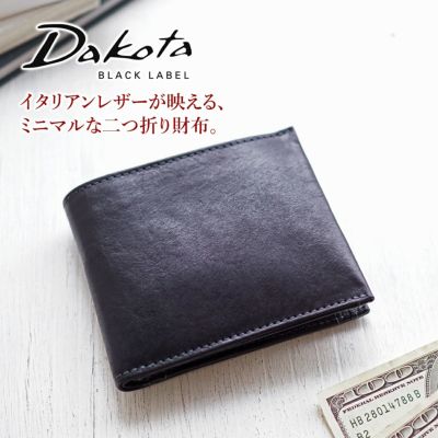 Dakota BLACK LABEL ダコタ ブラックレーベル ガウディ 小銭入れ付き二つ折り財布 0626800