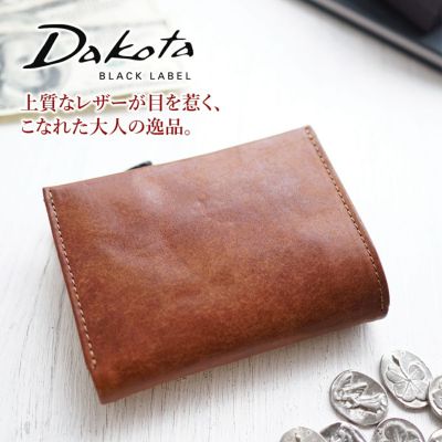 Dakota BLACK LABEL ダコタ ブラックレーベル ガウディ 小銭入れ付き二つ折り財布 0626801