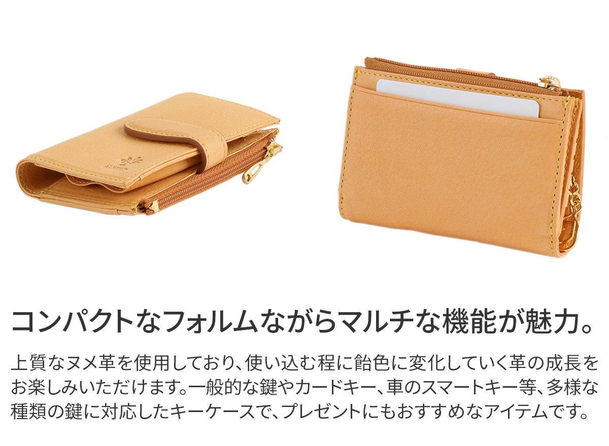 ALBERO アルベロ NATURE ナチュレ キーケース 5389