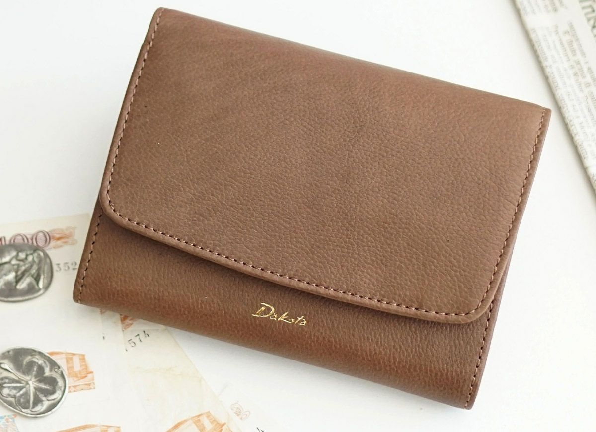 Dakota ダコタ オッティモ 小銭入れ付き二つ折り財布 0030930