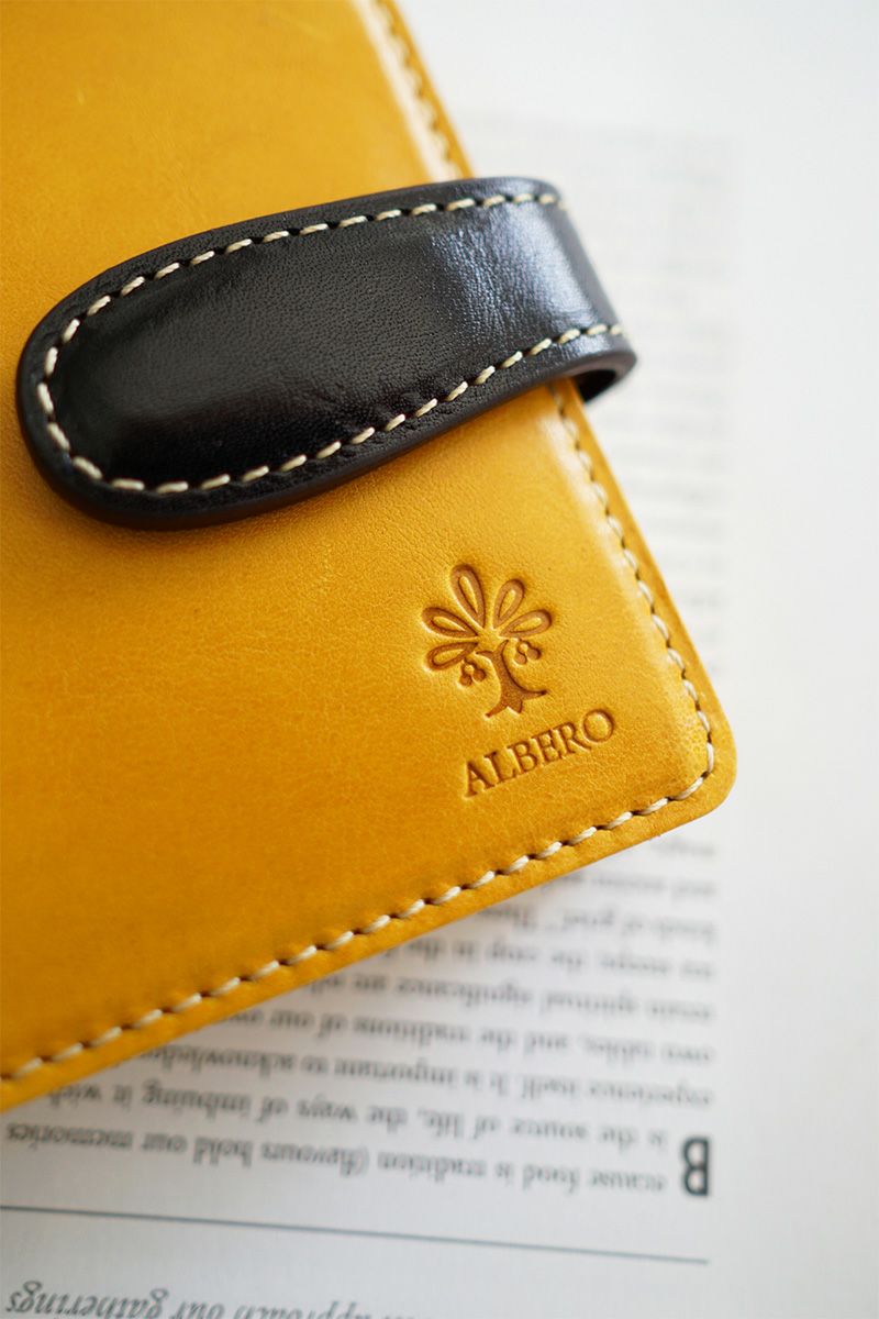 ALBERO アルベロ PIERROT ピエロ 小銭入れ付き二つ折り財布 6443