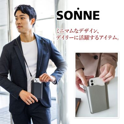 SONNE ゾンネ CLAUDIO クラウディオ スマートフォンショルダーバッグ SO-SOX017