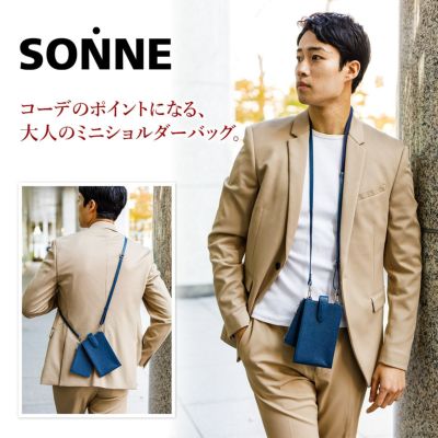 SONNE ゾンネ CLAUDIO クラウディオ スマートフォンショルダーバッグ SO-SOX018