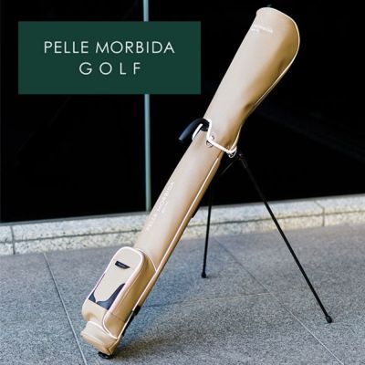 PELLE MORBIDA ペッレモルビダ Golf ゴルフ キャディバッグ セルフスタンドタイプ PMO-PG016