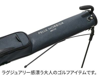 PELLE MORBIDA ペッレモルビダ Golf ゴルフ キャディバッグ セルフスタンドタイプ PMO-PG016