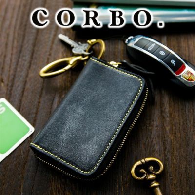 CORBO. コルボ full grain Bridle Leather フルグレイン ブライドルレザー スマートキーケース 1LM-1605