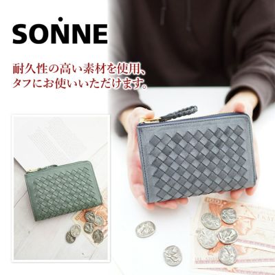 SONNE ゾンネ SIBILLA シビラ 小銭入れ付き二つ折り財布 SO-SOM002