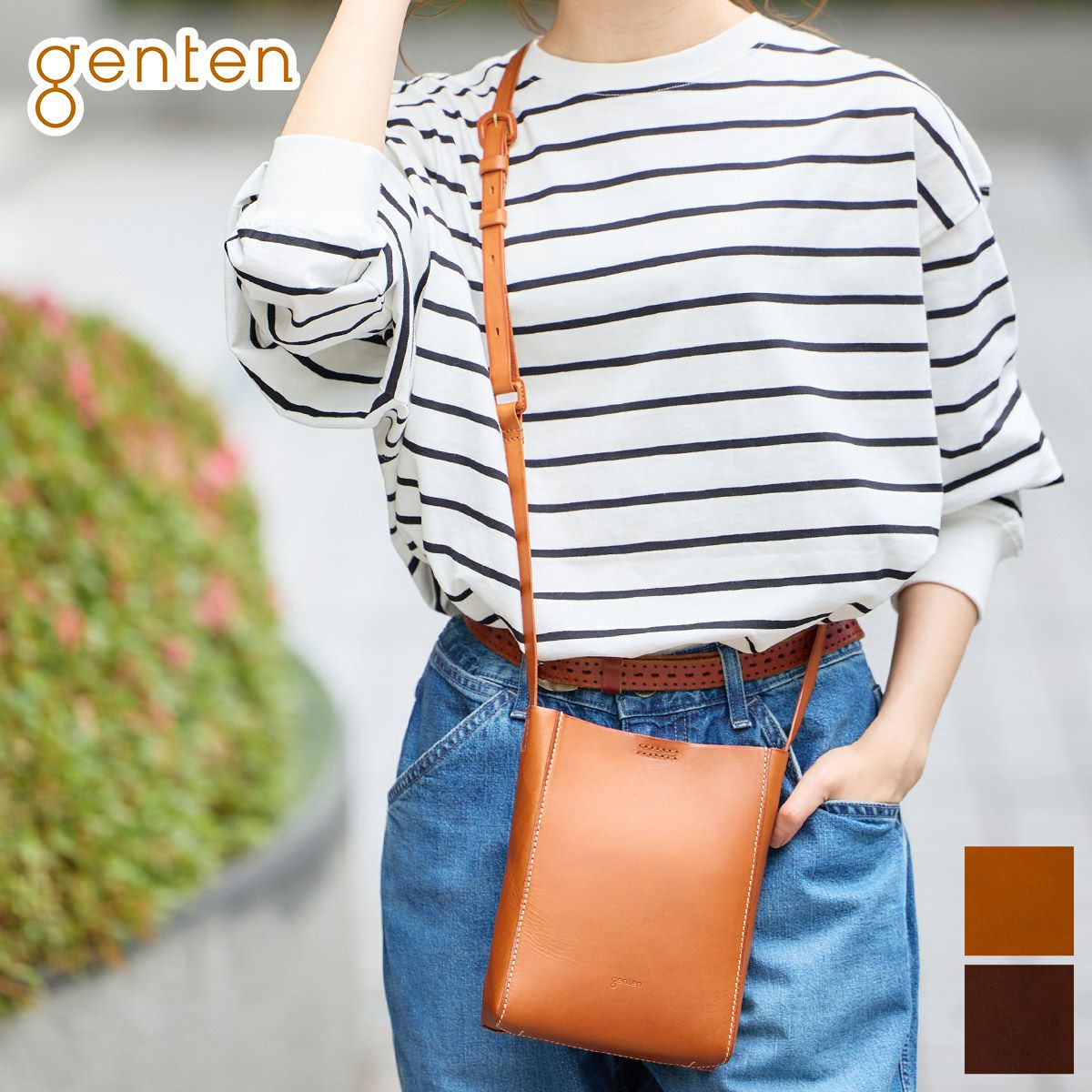 genten ゲンテン ミニ ショルダーバッグ 49055 | こだわりのブランド 