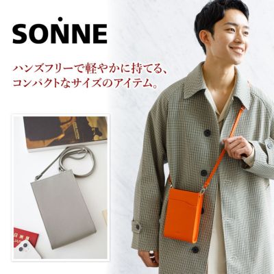 SONNE ゾンネ CLAUDIO クラウディオ スマートフォンショルダーバッグ SO-SOX024