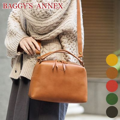 BAGGY'S ANNEX バギーズアネックス Wオイル 2WAYミニショルダーバッグ LGRN-2009