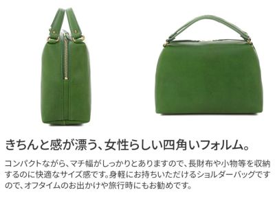 BAGGY'S ANNEX バギーズアネックス Wオイル 2WAYミニショルダーバッグ LGRN-2009