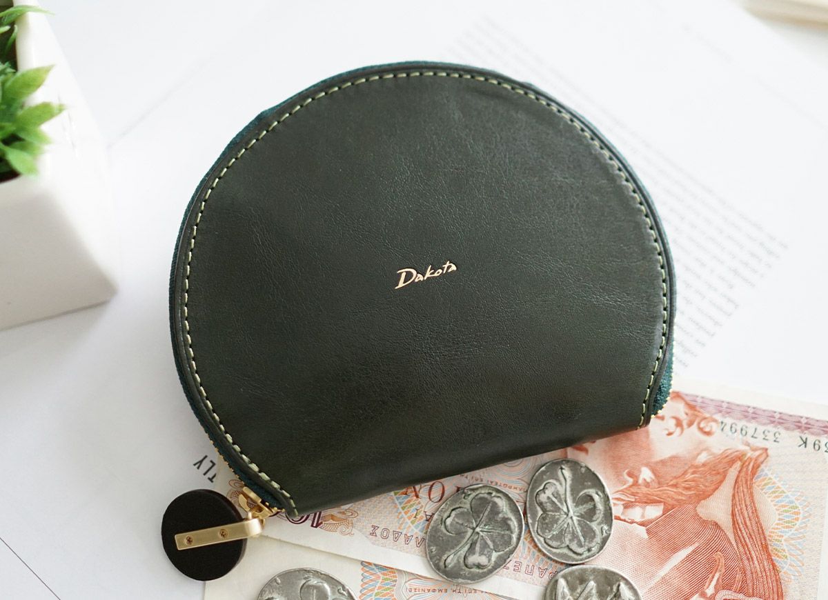Dakota ダコタ チェルキオ 小銭入れ付き二つ折り財布 ラウンドファスナー式 0030520
