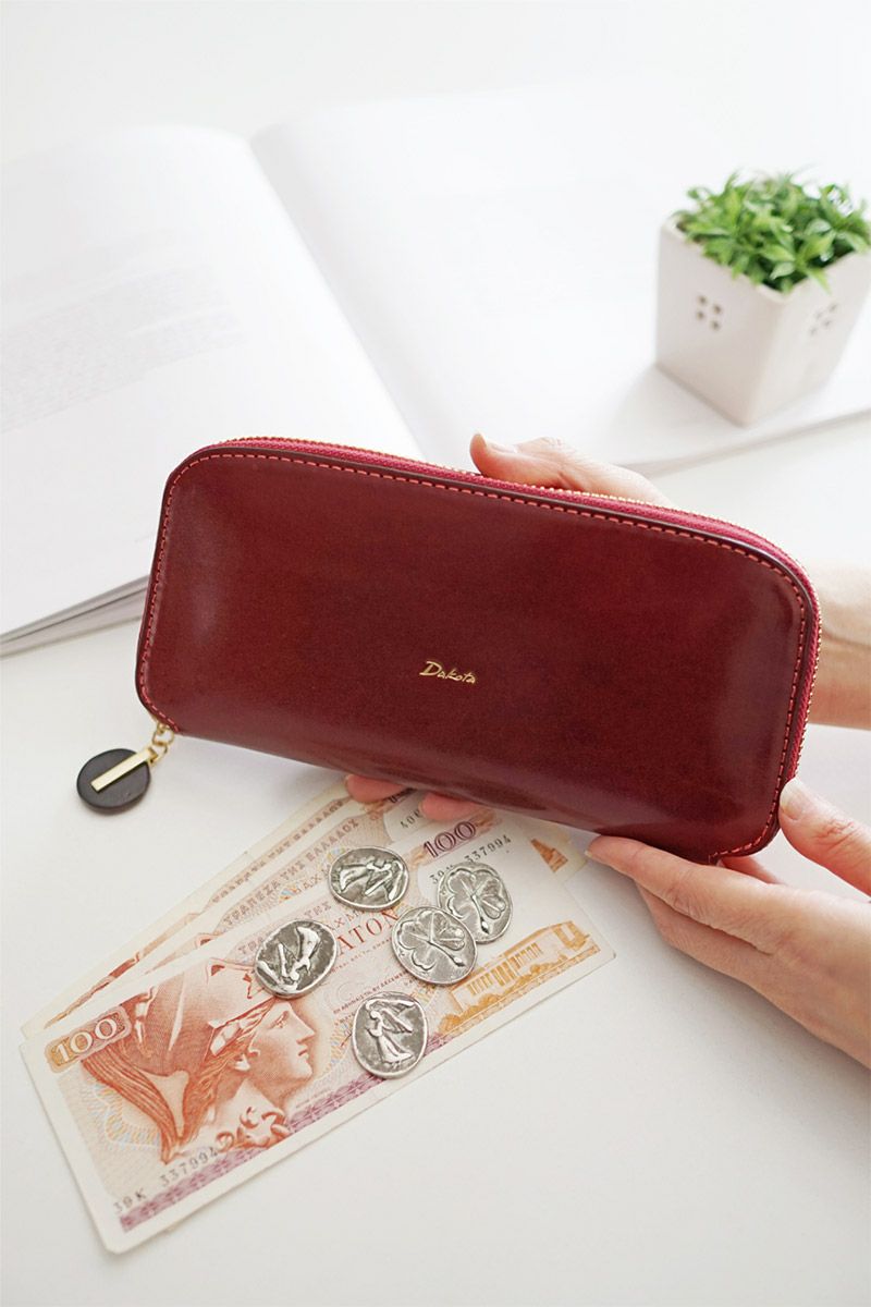 Dakota ダコタ チェルキオ 小銭入れ付き長財布 ラウンドファスナー式 0030523