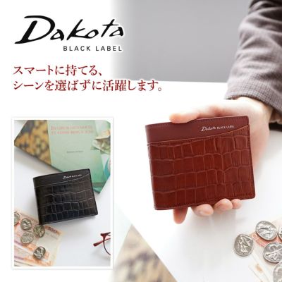 Dakota BLACK LABEL ダコタ ブラックレーベル スライブ 二つ折り財布 0621011