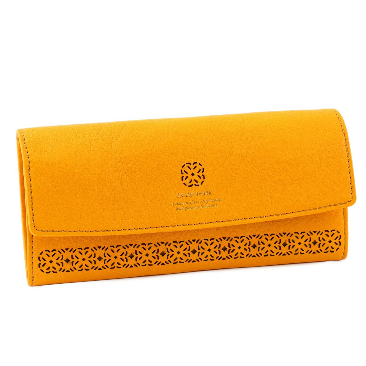 FRAME WORK フレームワーク トレボル 小銭入れ付き長財布 0044512