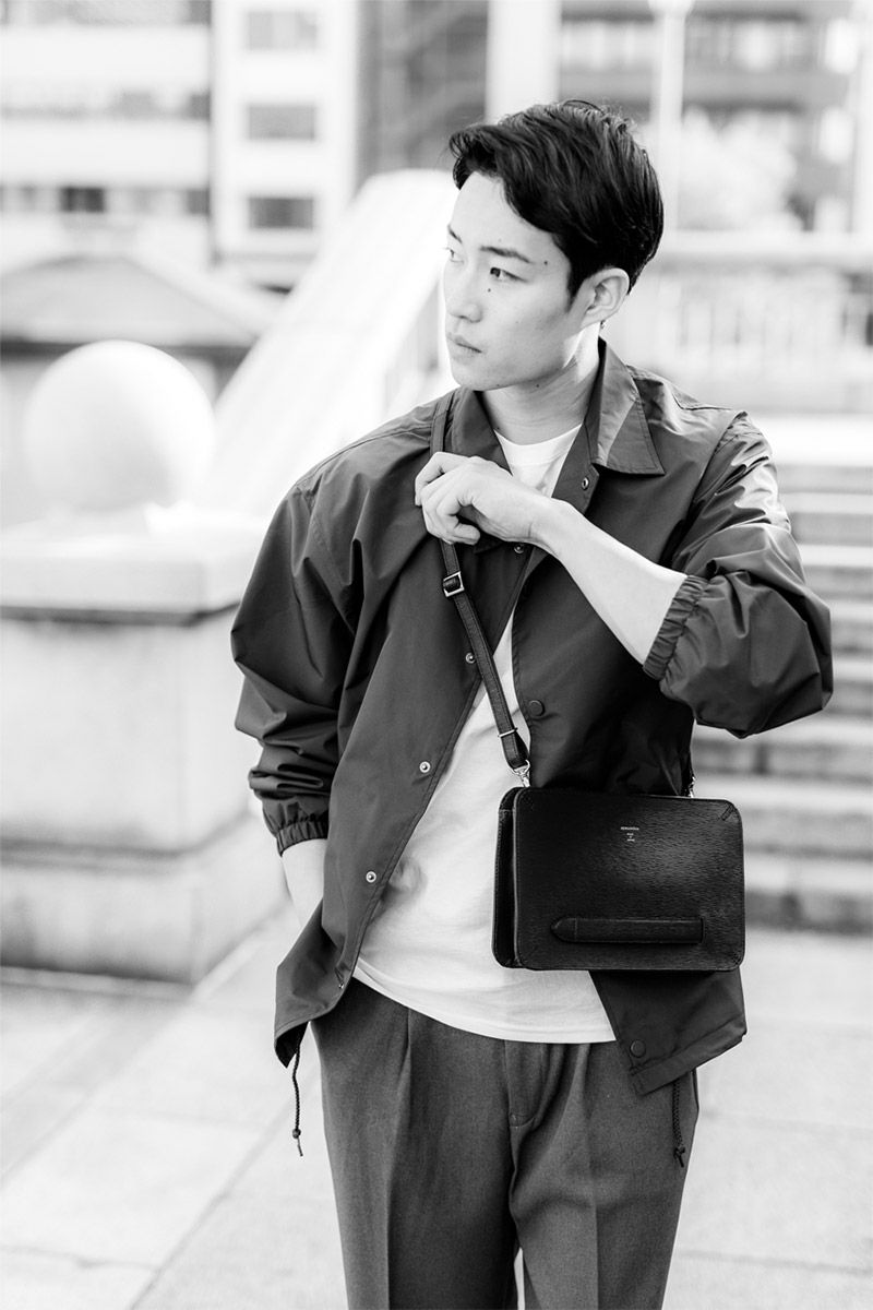 HERGOPOCH エルゴポック 06 Series 06シリーズ ワキシングレザー クラッチショルダーバッグ 06A-CSS