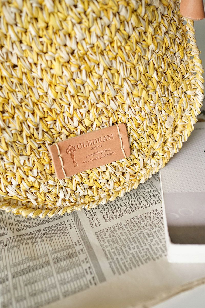 CLEDRAN クレドラン HAND＆WORK ハンド＆ワーク ラウンドトートバスケット CR-CL3519