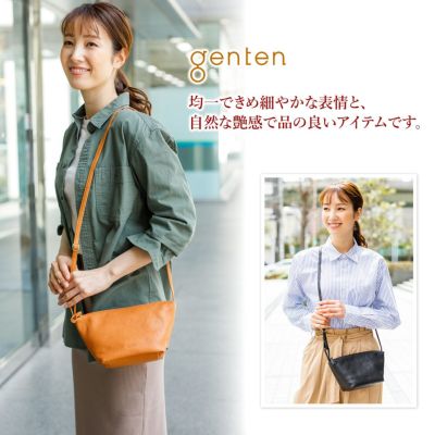 genten ゲンテン ノートバッグ ショルダーバッグ 43591