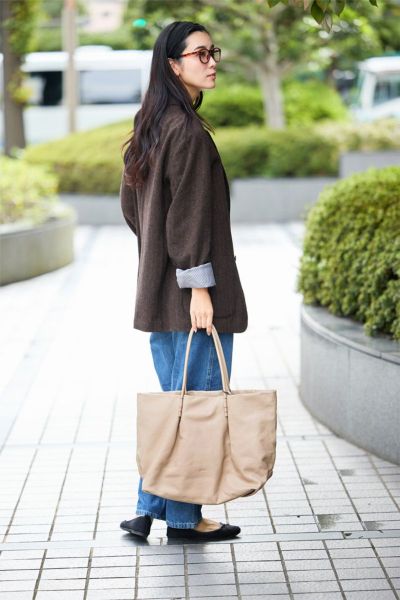 genten ゲンテン carryall キャリーオール トートバッグ 43640