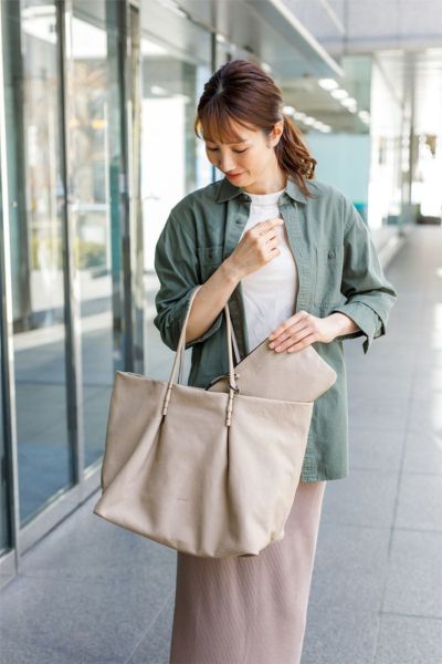 genten ゲンテン carryall キャリーオール トートバッグ 43640