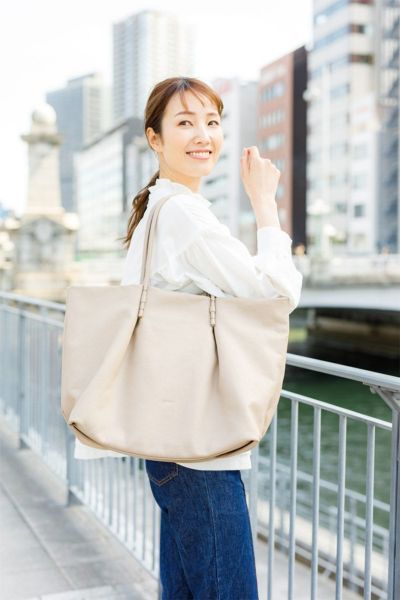 genten ゲンテン carryall キャリーオール トートバッグ 43640