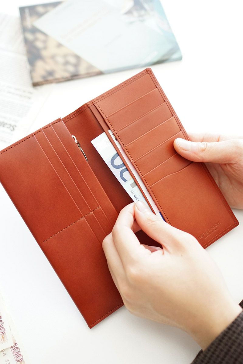 HERGOPOCH エルゴポック 06 Series 06シリーズ ワキシングレザー 小銭入れ付き長財布 06-SLG-L