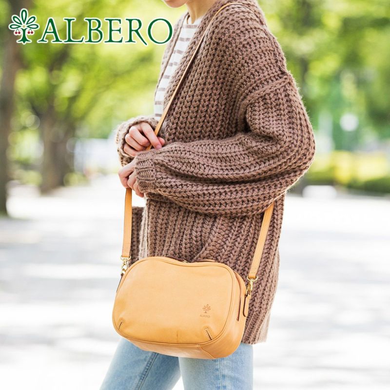 ALBERO アルベロ NATURALE ナチュラーレ ショルダーバッグ 2164