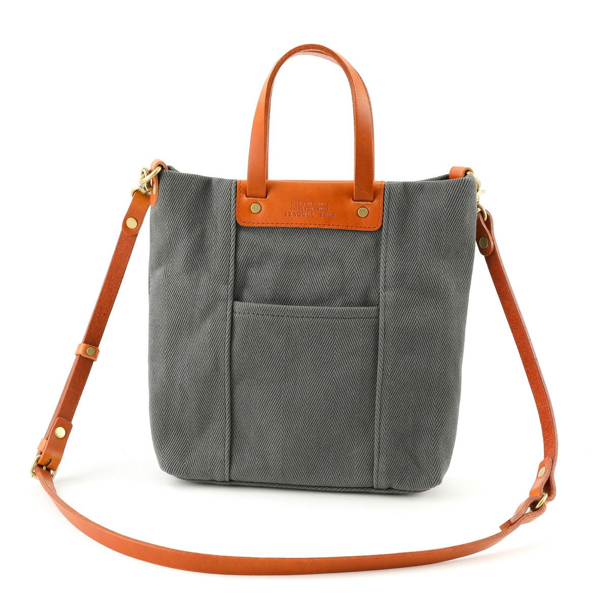 SEAGULL SHIP シーガルシップ 倉敷ヘリンボーン 2WAY トートバッグ SMAK-224