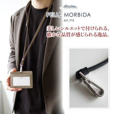 PELLE MORBIDA ペッレモルビダ Barca バルカ フルグレインレザー IDカードケース PMO-BA612