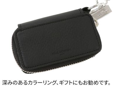 PELLE MORBIDA ペッレモルビダ Barca バルカ フルグレインレザー ラウンドファスナー スマートキーケース PMO-BA627