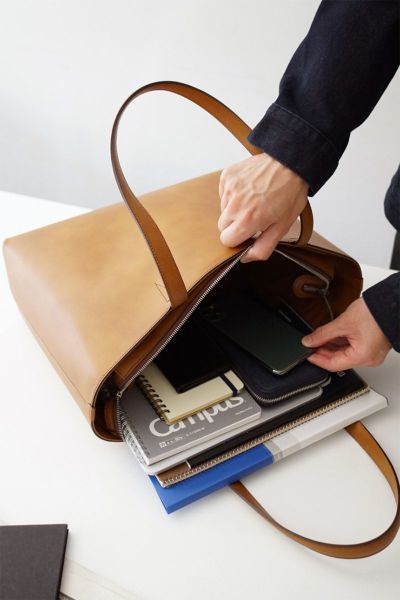 HERGOPOCH エルゴポック レザートートバッグ 06-TTM 　ブラウン ワキシングレザー トートバッグ | 06N-TTM | エルゴポック公式