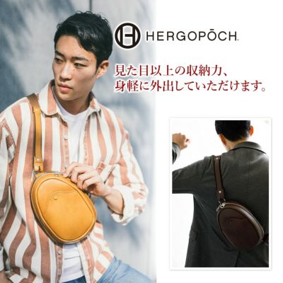 HERGOPOCH エルゴポック 06 Series 06シリーズ ワキシングレザー ミニ ショルダーバッグ 06-ES