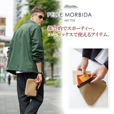 PELLE MORBIDA ペッレモルビダ Cinque Terre チンクエテッレ ポーチ PMO-CT011