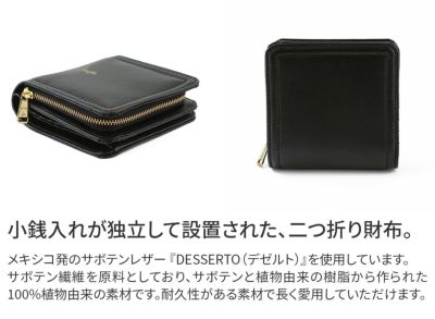 BAGGY'S ANNEX バギーズアネックス CACTUS LEATHER 小銭入れ付き二つ折り財布 LZKM-391