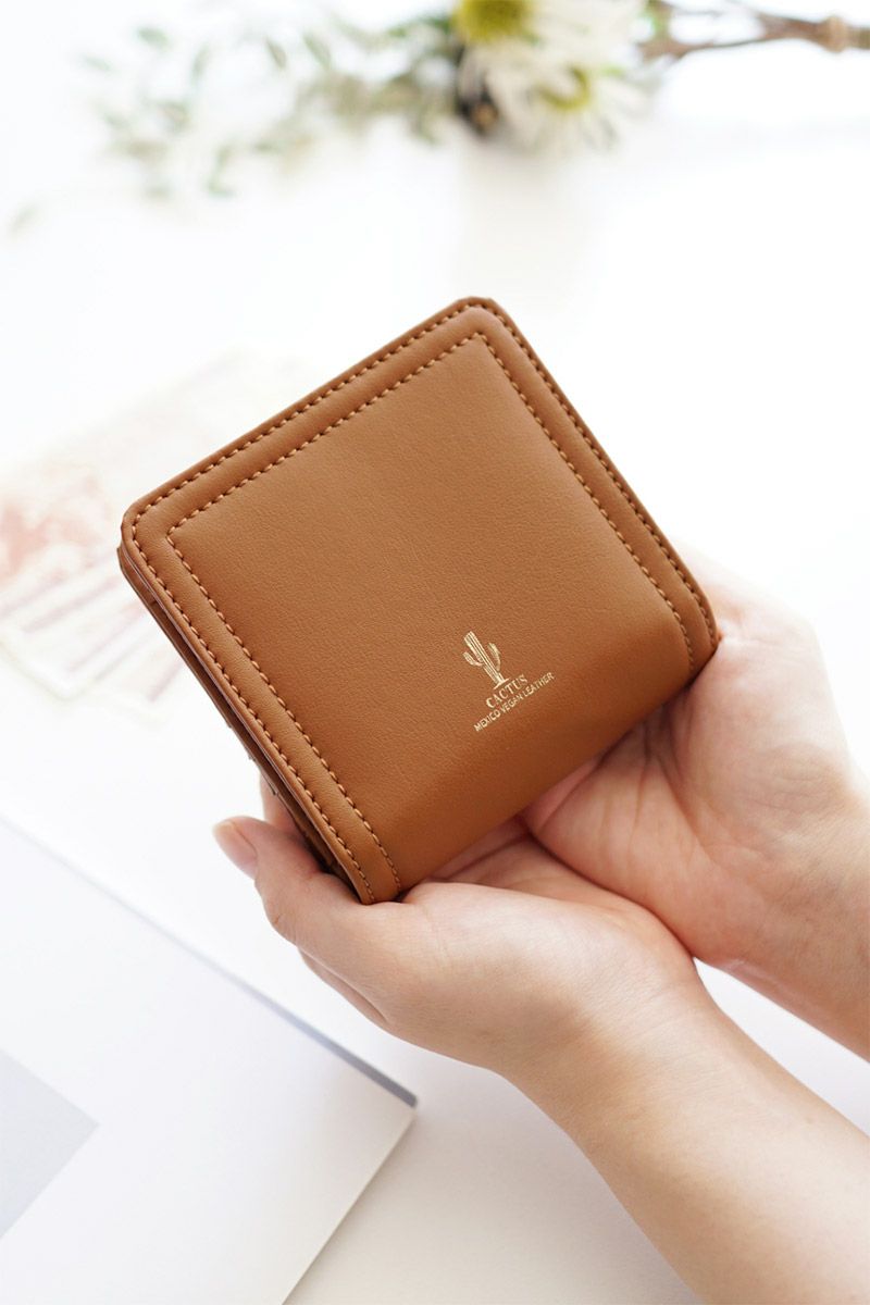 BAGGY'S ANNEX バギーズアネックス CACTUS LEATHER 小銭入れ付き二つ折り財布 LZKM-391