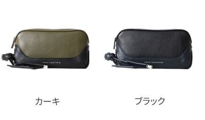 PELLE MORBIDA ペッレモルビダ TRAVISMATHEW PREMIUM × PELLE MORBIDA クラッチバッグ PMO-TMMB028