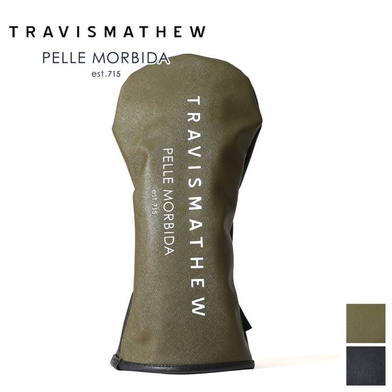 PELLE MORBIDA ペッレモルビダ TRAVISMATHEW PREMIUM × PELLE MORBIDA ドライバー ヘッドカバー PMO-TMPG002