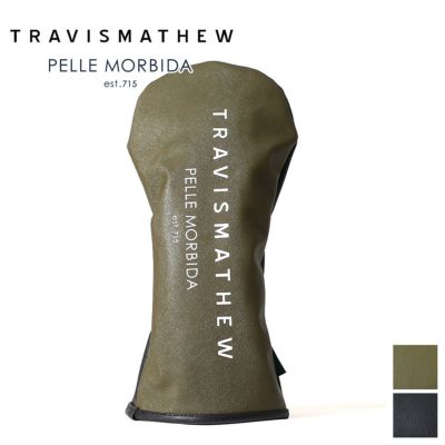 PELLE MORBIDA ペッレモルビダ TRAVISMATHEW PREMIUM × PELLE MORBIDA ドライバー ヘッドカバー PMO-TMPG002