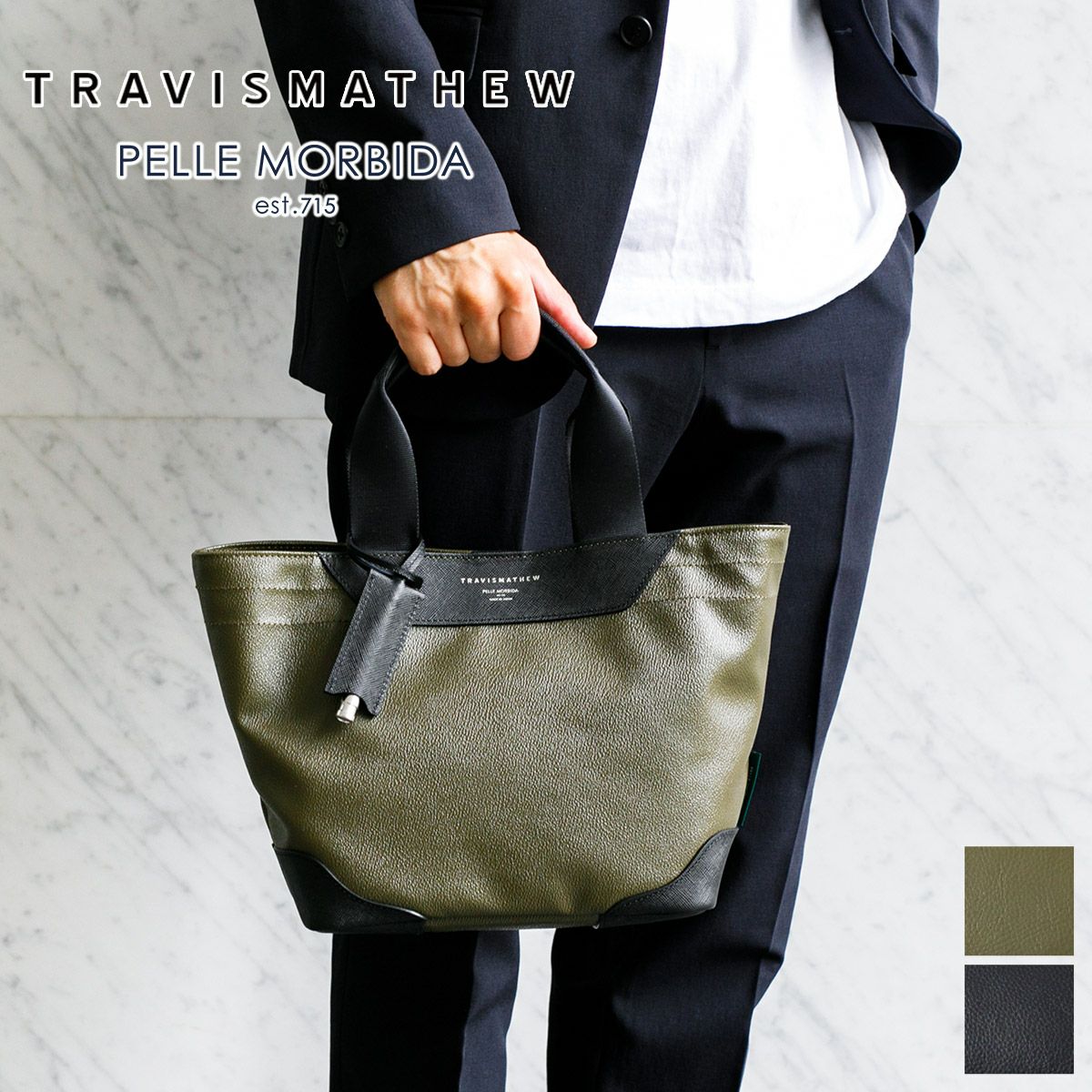 PELLE MORBIDA ペッレモルビダ TRAVISMATHEW PREMIUM × PELLE MORBIDA