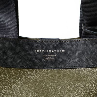 PELLE MORBIDA ペッレモルビダ TRAVISMATHEW PREMIUM × PELLE MORBIDA トートバッグ PMO-TMPG005