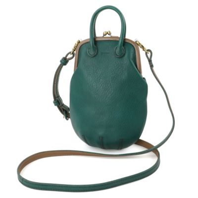 genten ゲンテン Minerva chicco ミネルヴァキッコ がま口ショルダーバッグ 43755