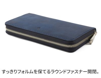 BAGGY PORT バギーポート TEXAS テキサス 小銭入れ付き長財布 ラウンドファスナー式 ZYS-1500