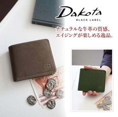 Dakota BLACK LABEL ダコタ ブラックレーベル アライヴ 小銭入れ付き二つ折り財布 0620020