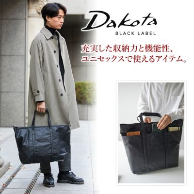 Dakota BLACK LABEL ダコタ ブラックレーベル パラフィンキャンバス トートバッグ (M) 1623300