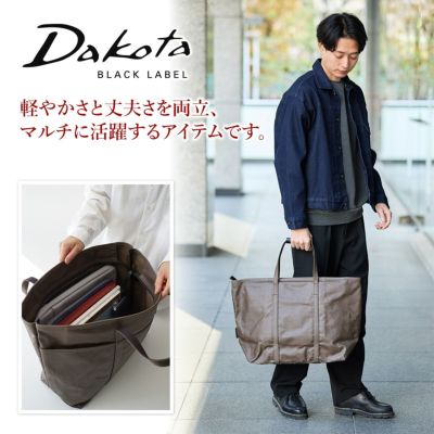 Dakota BLACK LABEL ダコタ ブラックレーベル パラフィンキャンバス トートバッグ (L) 1623301