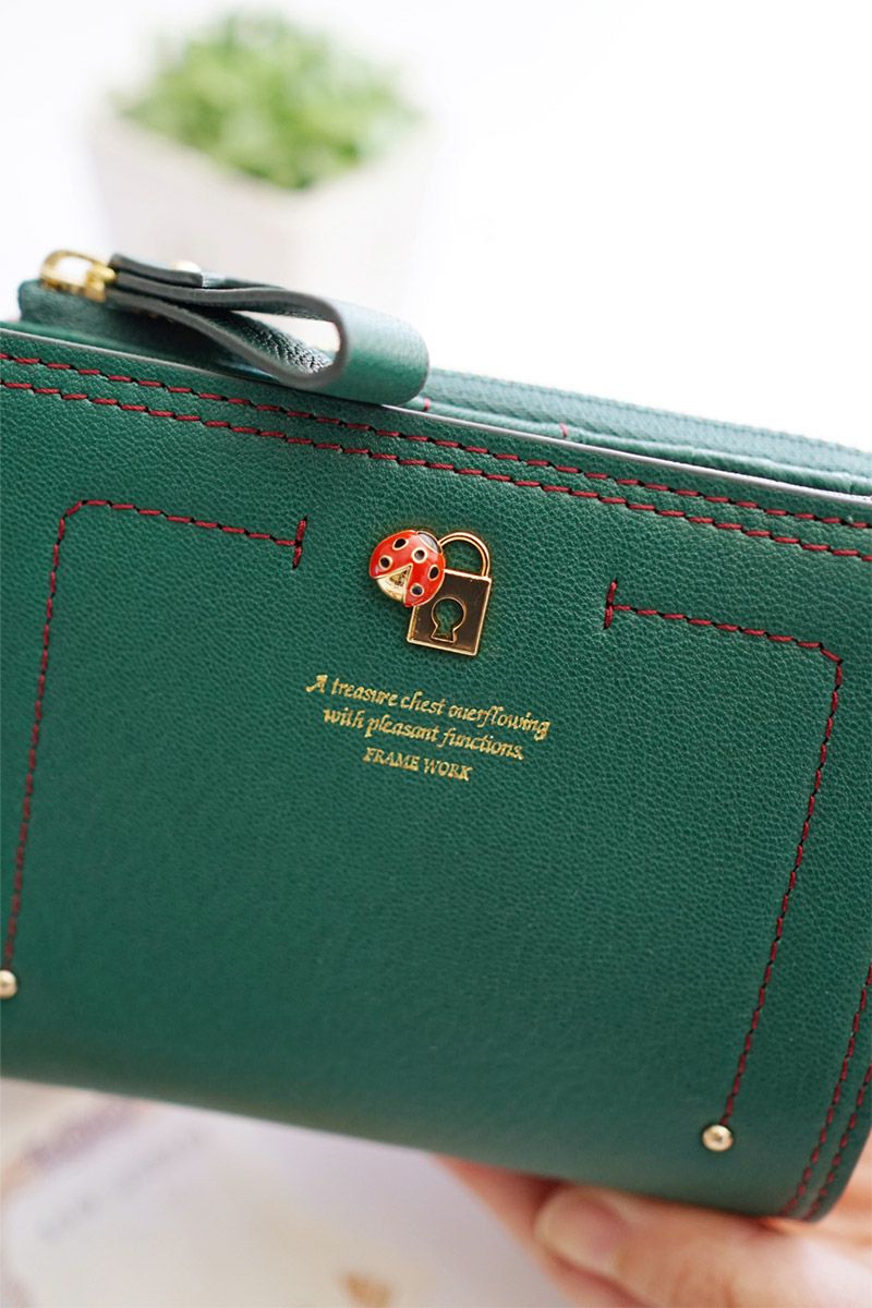 FRAME WORK フレームワーク ソナ 小銭入れ付き二つ折り財布 0044711