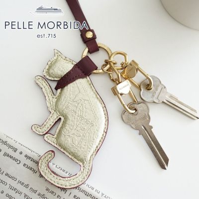 PELLE MORBIDA ペッレモルビダ Wien ヴィーン バッグチャーム PMO-SHIPSCATWI