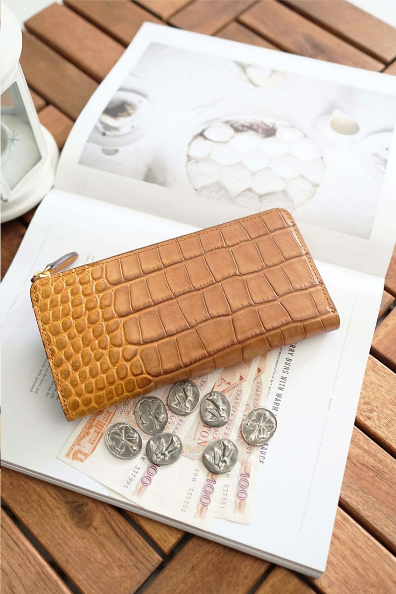 ALBERO アルベロ Albacocco アルバココ 小銭入れ付き長財布（L字ファスナー式） 8280