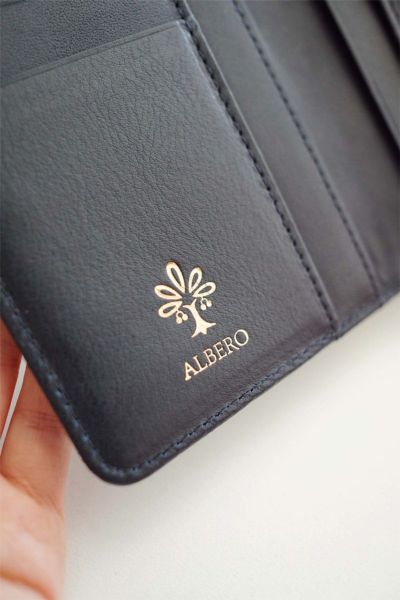 ALBERO アルベロ Albacocco アルバココ 小銭入れ付き長財布 8281